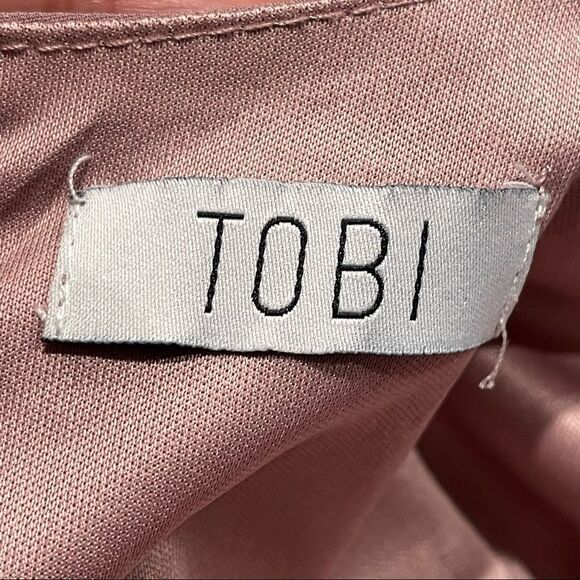 TOBI- plunging v neckline, romper, lightweight, size s - Picture 3 of 8